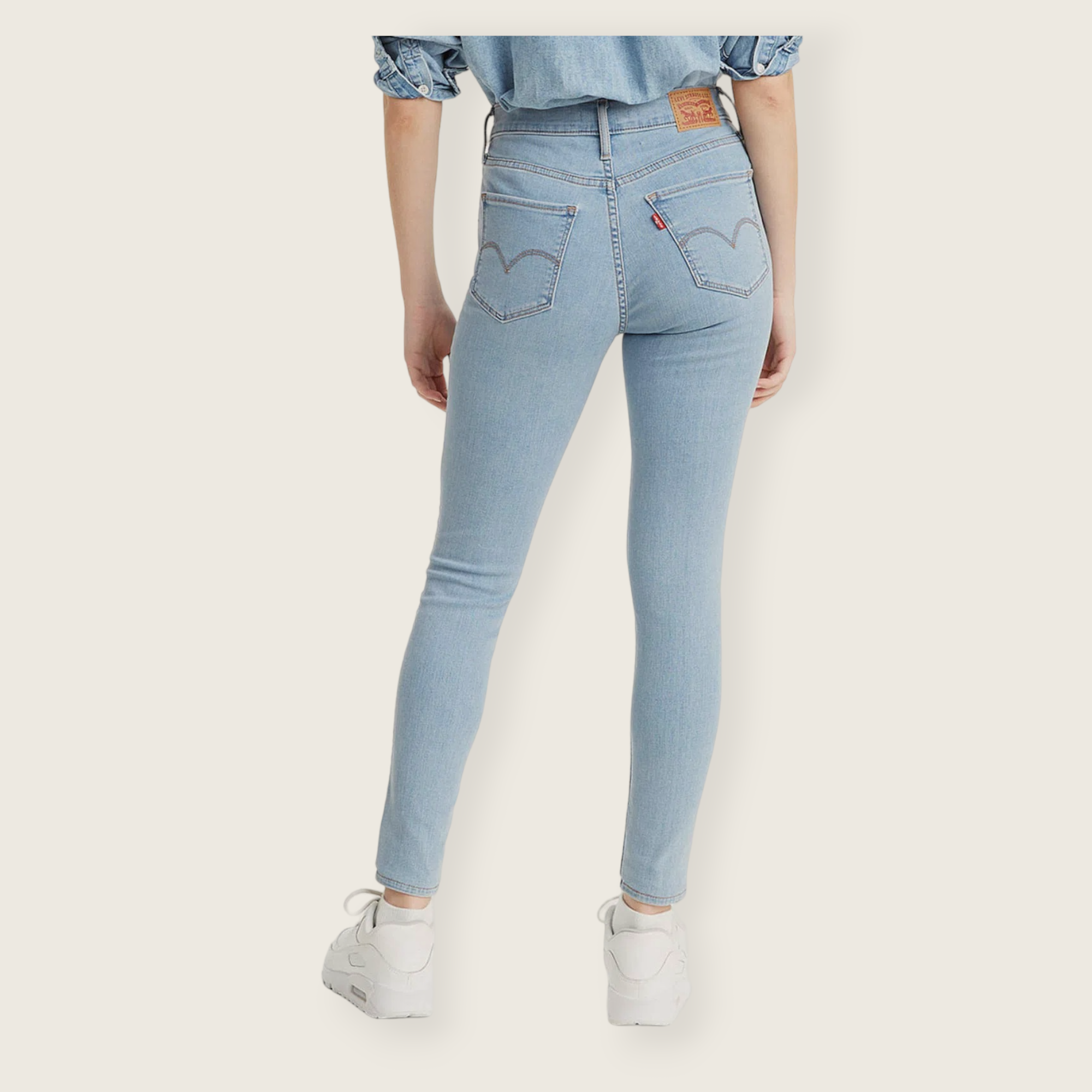Jeans Levis 720 High-rise Super Skinny Mujer Original