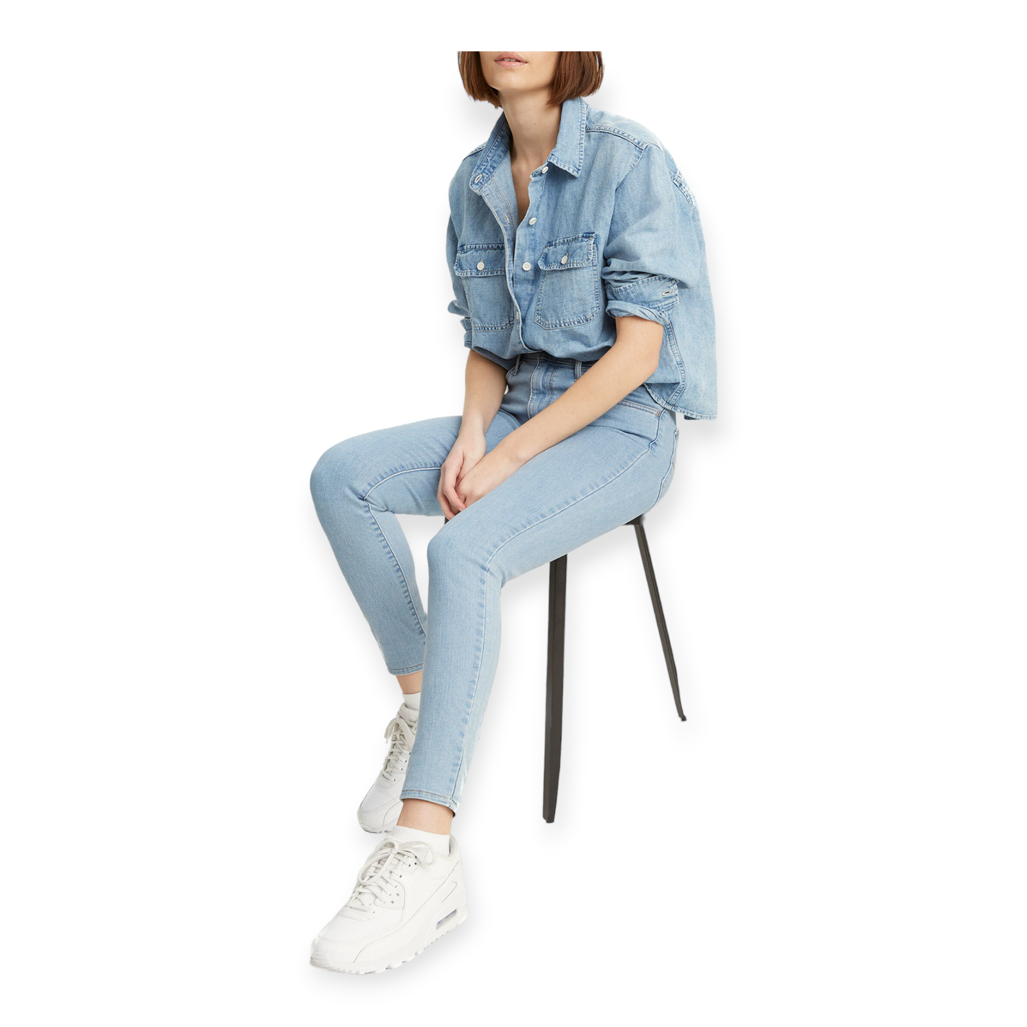 Jeans Levis 720 High-rise Super Skinny Mujer Original