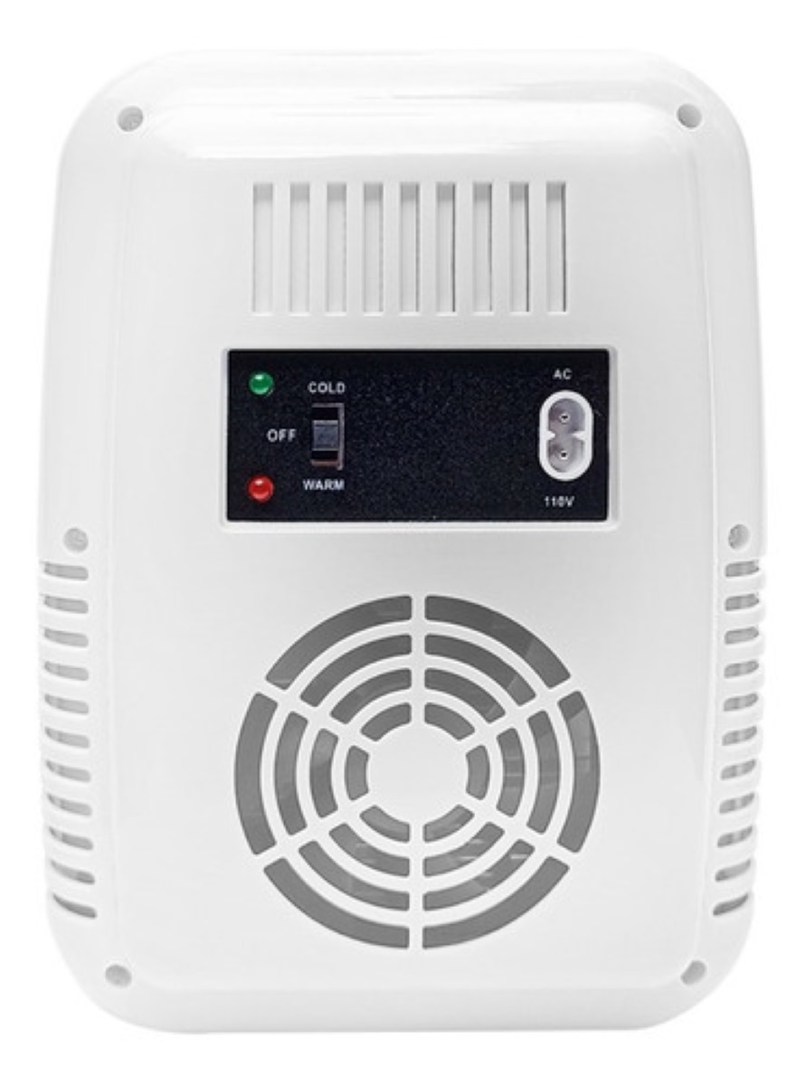 Mini Frigobar Termoelectrico Frio Caliente Cocina Cosmeticos Blanco