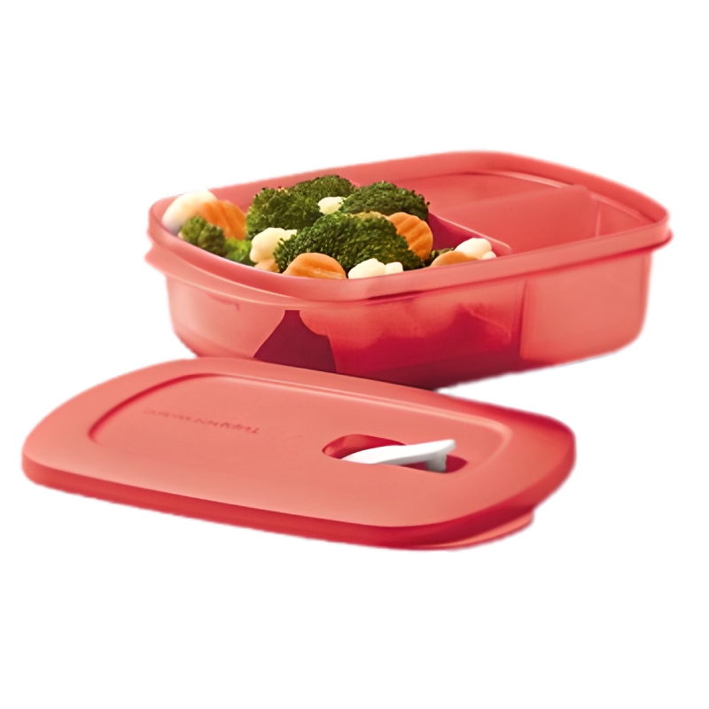 Micro Flash Rectangular Con Divisiones 1l Tupperware