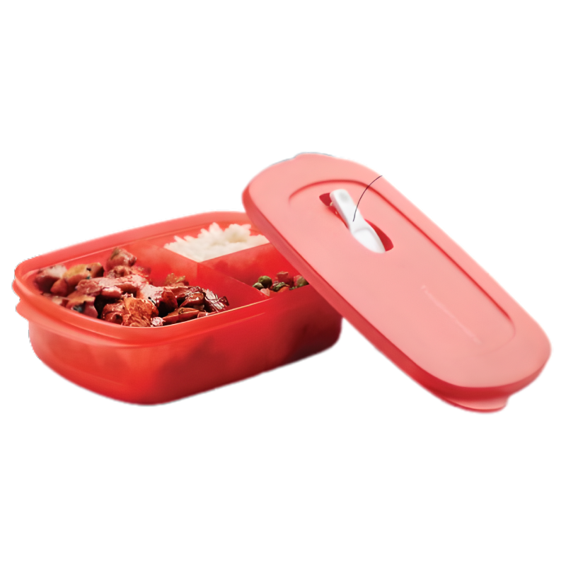 Micro Flash Rectangular Con Divisiones 1l Tupperware