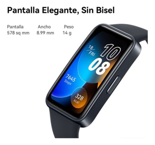 Smartwatch Huawei Band 8 1.47'' Batería Hasta 14 Días Rosa Diseño