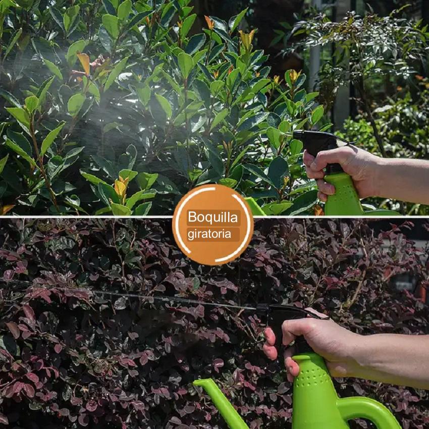 Dos en Uno, Regadera Y Pulverizador de Agua para tus Plantas