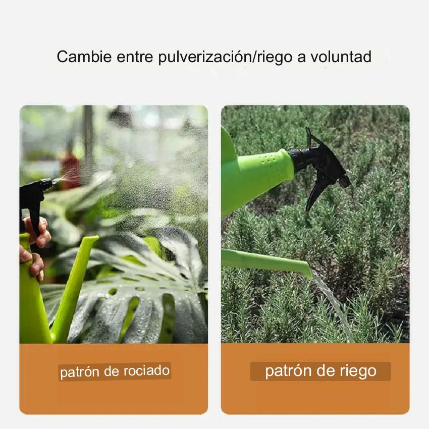 Dos en Uno, Regadera Y Pulverizador de Agua para tus Plantas