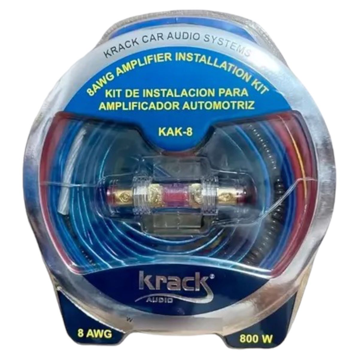 Kit de instalacion Calibre 8 para amplificadores 