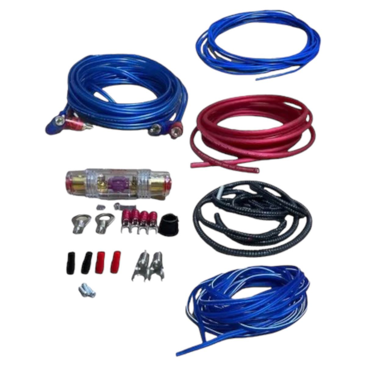 Kit de instalacion Calibre 8 para amplificadores 