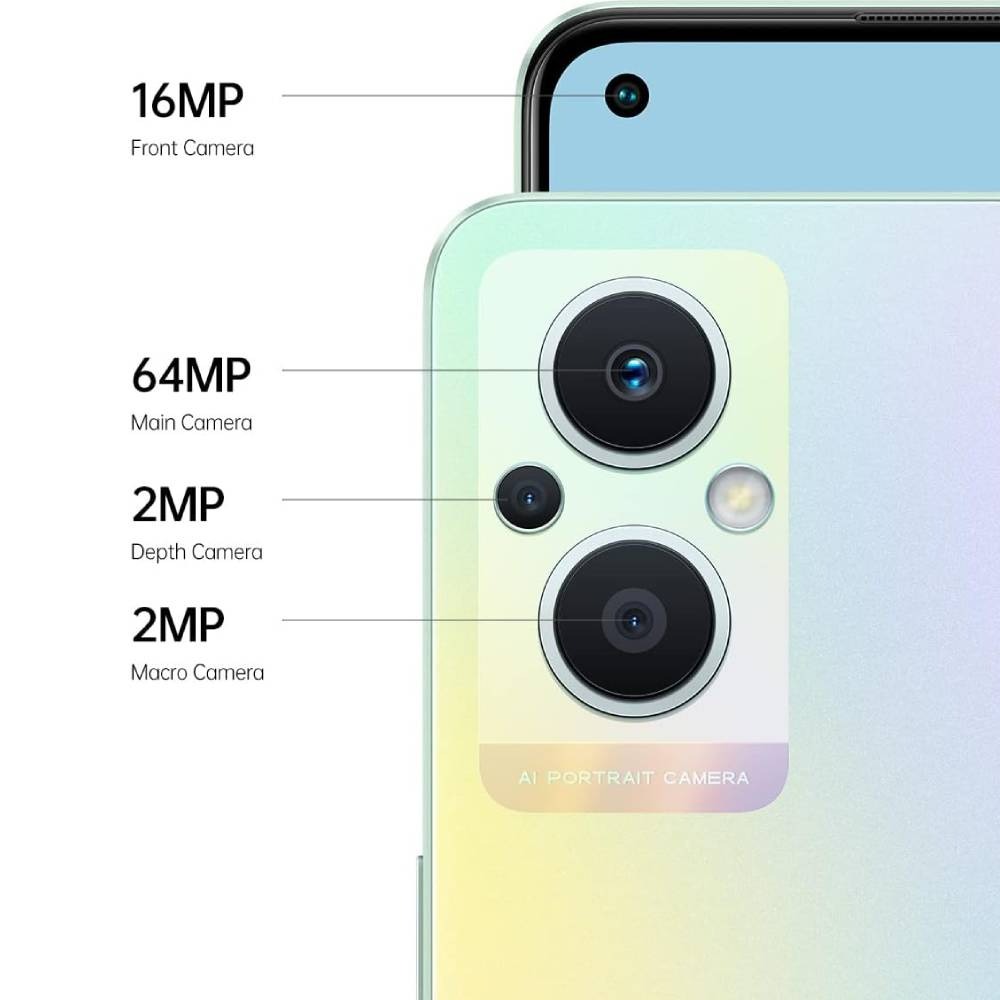 Celular Oppo Reno 8 Lite 6.43 8GB 128GB Desbloqueado Arcoíris