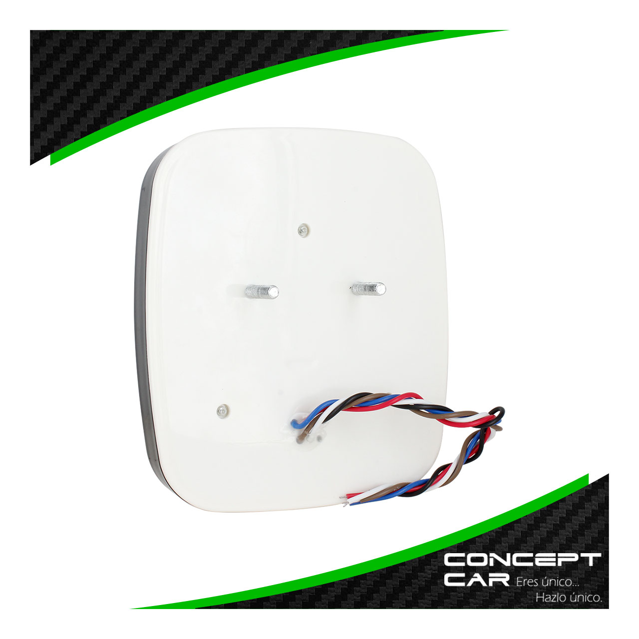 Plafon Calavera Tipo Jeep Led Gel Humo Universal 12-24v