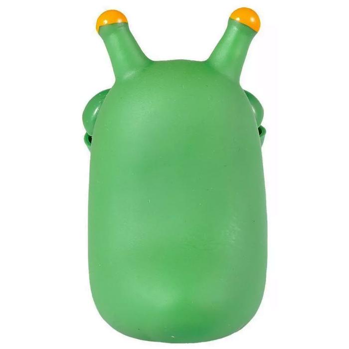 Juguetes Antiestrés MXWSR-001-1 1Pza Gusano Goma Blanda TPR Verde, PopWorm