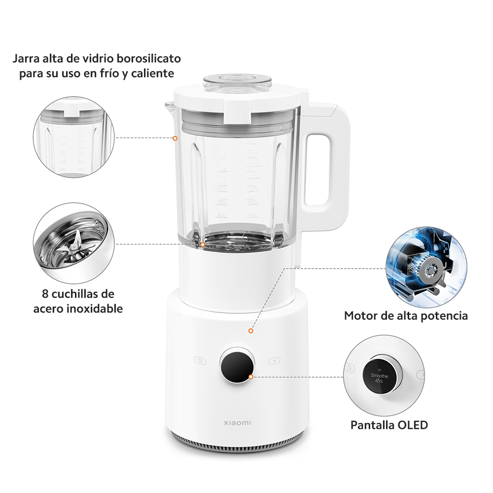Licuadora Inteligente Xiaomi Smart Blender Blanca