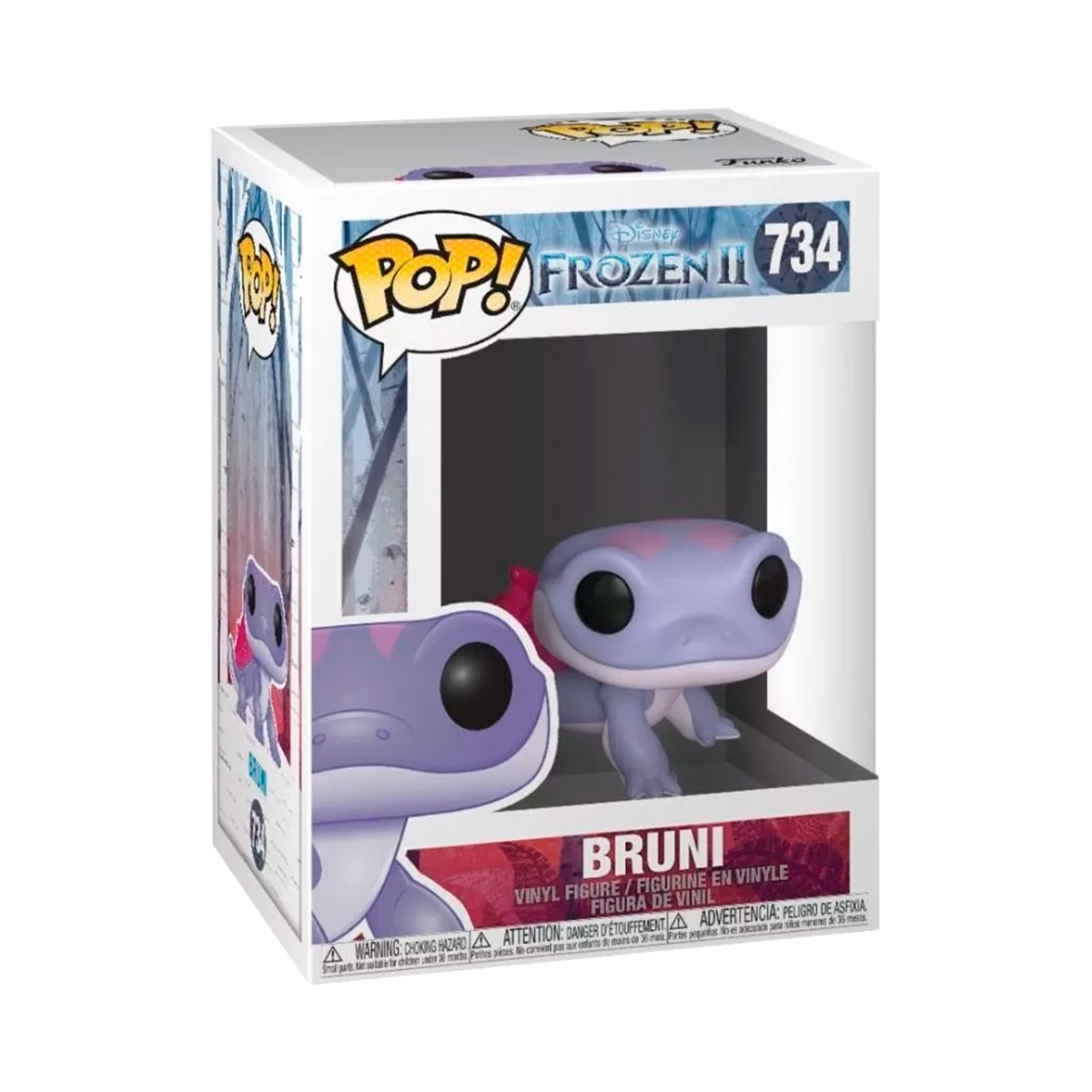 Funko Pop Bruni Salamandra #734 Frozen 2 Disney Figura Original