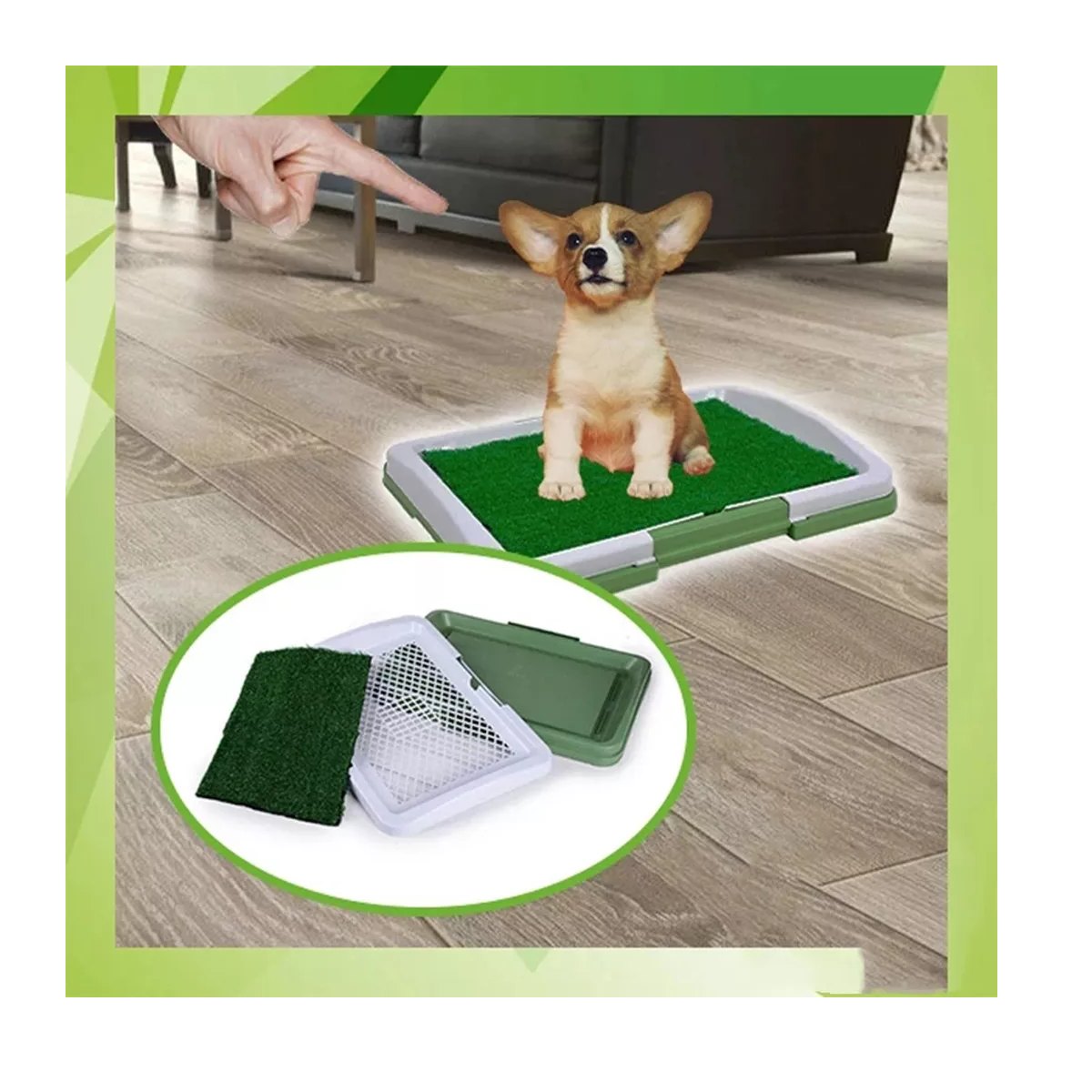 Tapete Para Perro, Para Que Haga Del Baño, entrenador,