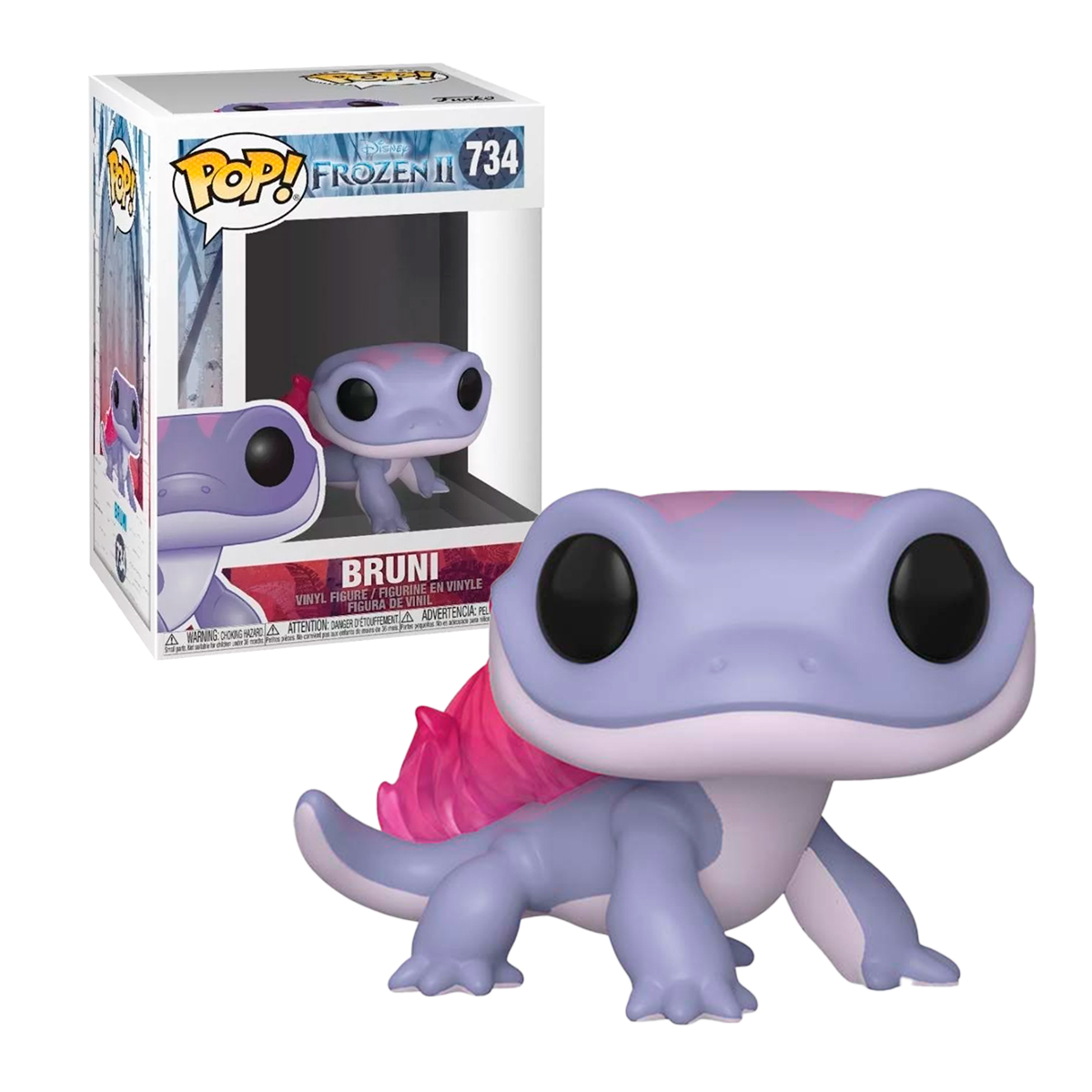 Funko Pop Bruni Salamandra #734 Frozen 2 Disney Figura Original