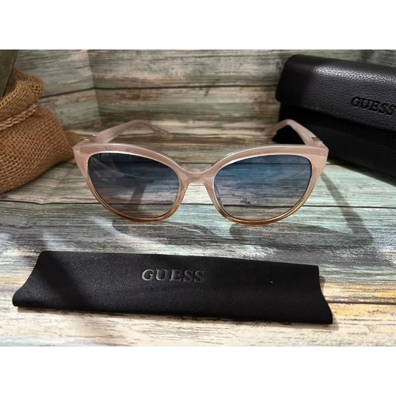 Gafas De Sol Ojo De Gato De Plástico Lechoso Guess