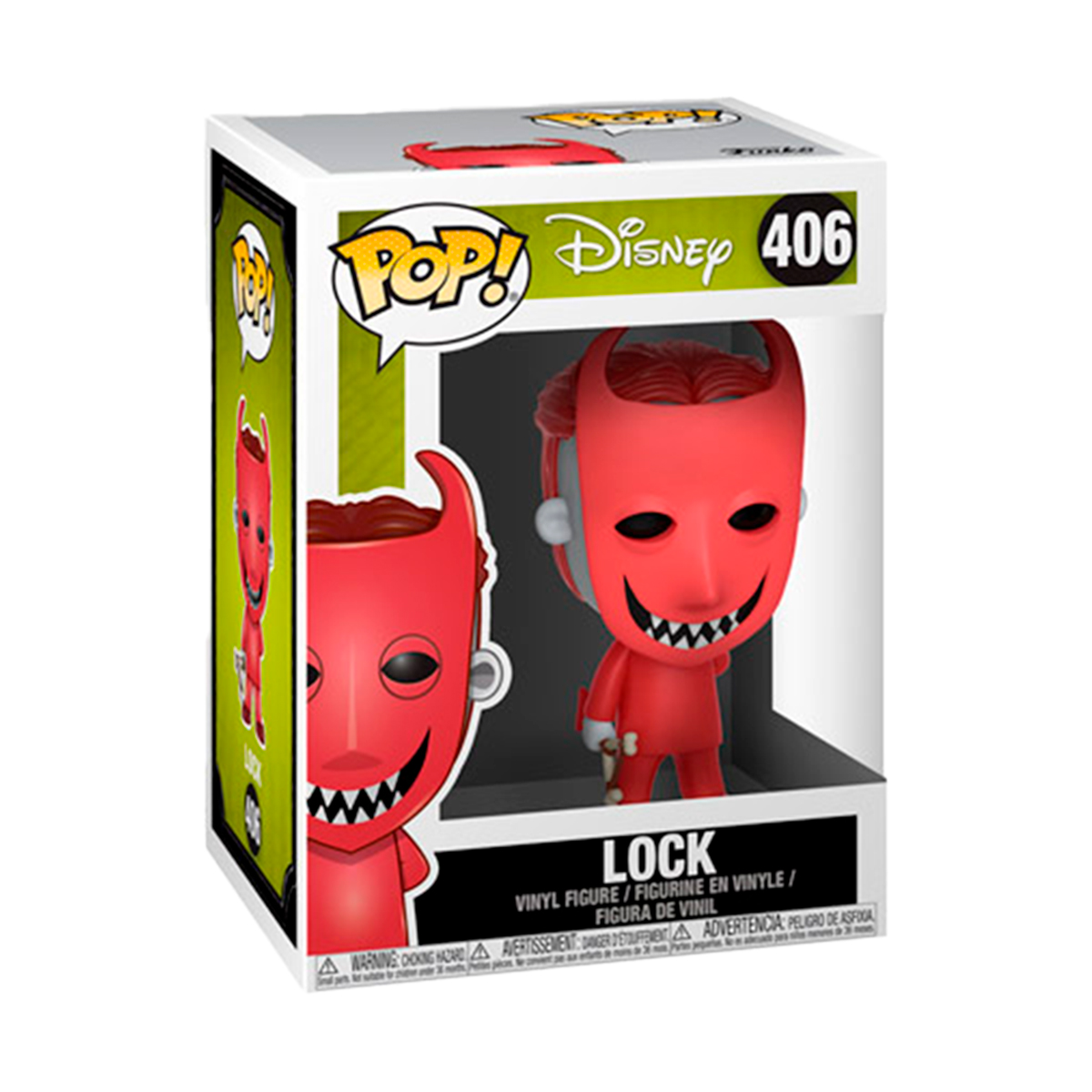 Funko Pop Lock #406 El Extraño Mundo De Jack Figura Original
