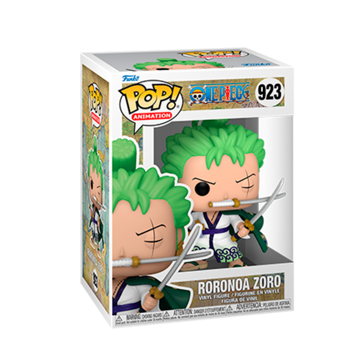 Funko Pop Roronoa Zoro #923 One Piece Anime Manga Figura Original