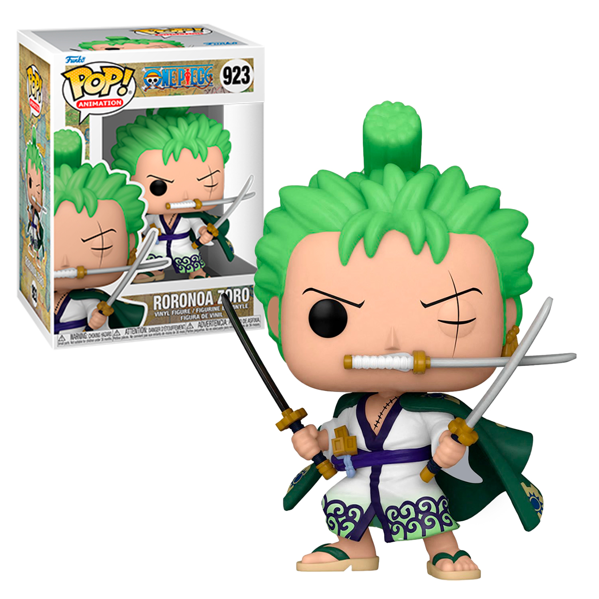 Funko Pop Roronoa Zoro #923 One Piece Anime Manga Figura Original
