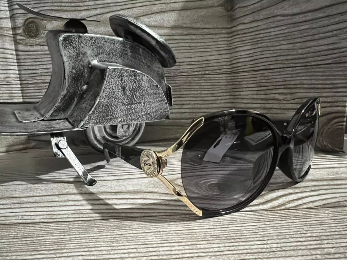 Gafas Guess De Sol De Plástico Con Logotipo De Escritura