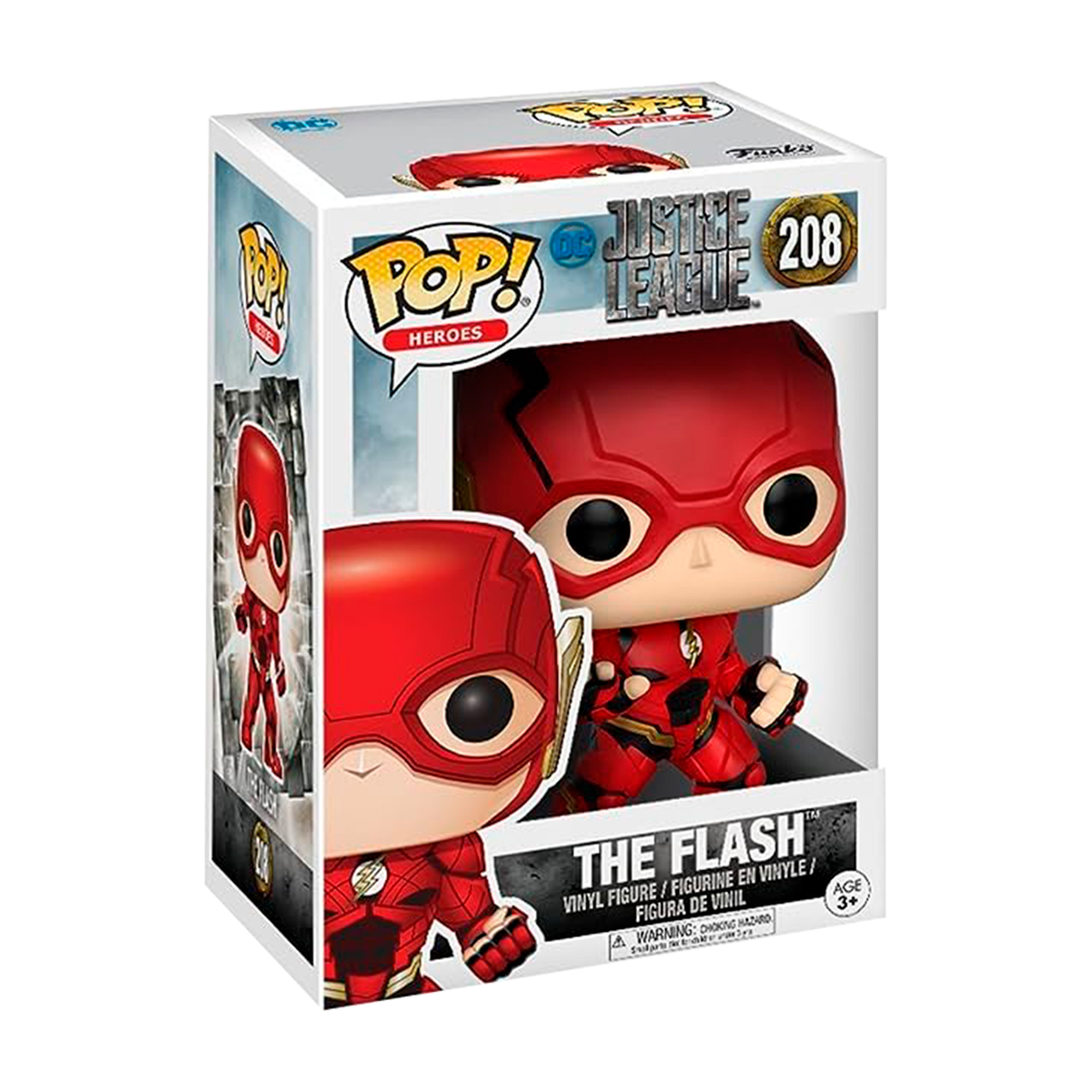 Funko Pop Flash #208 Liga De La Justicia DC Comics Figura Original