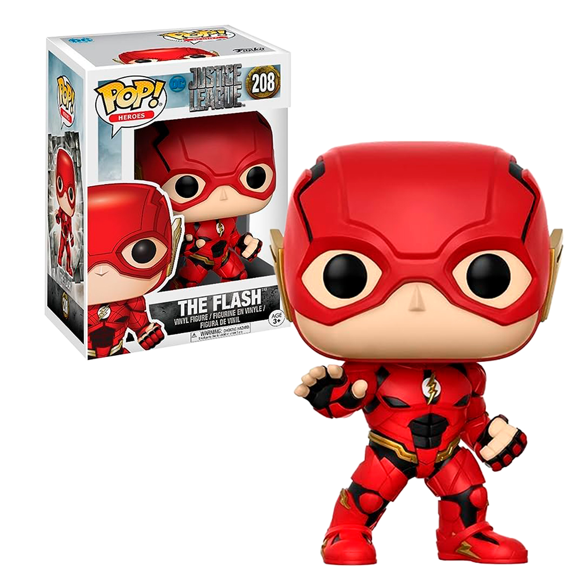 Funko Pop Flash #208 Liga De La Justicia DC Comics Figura Original