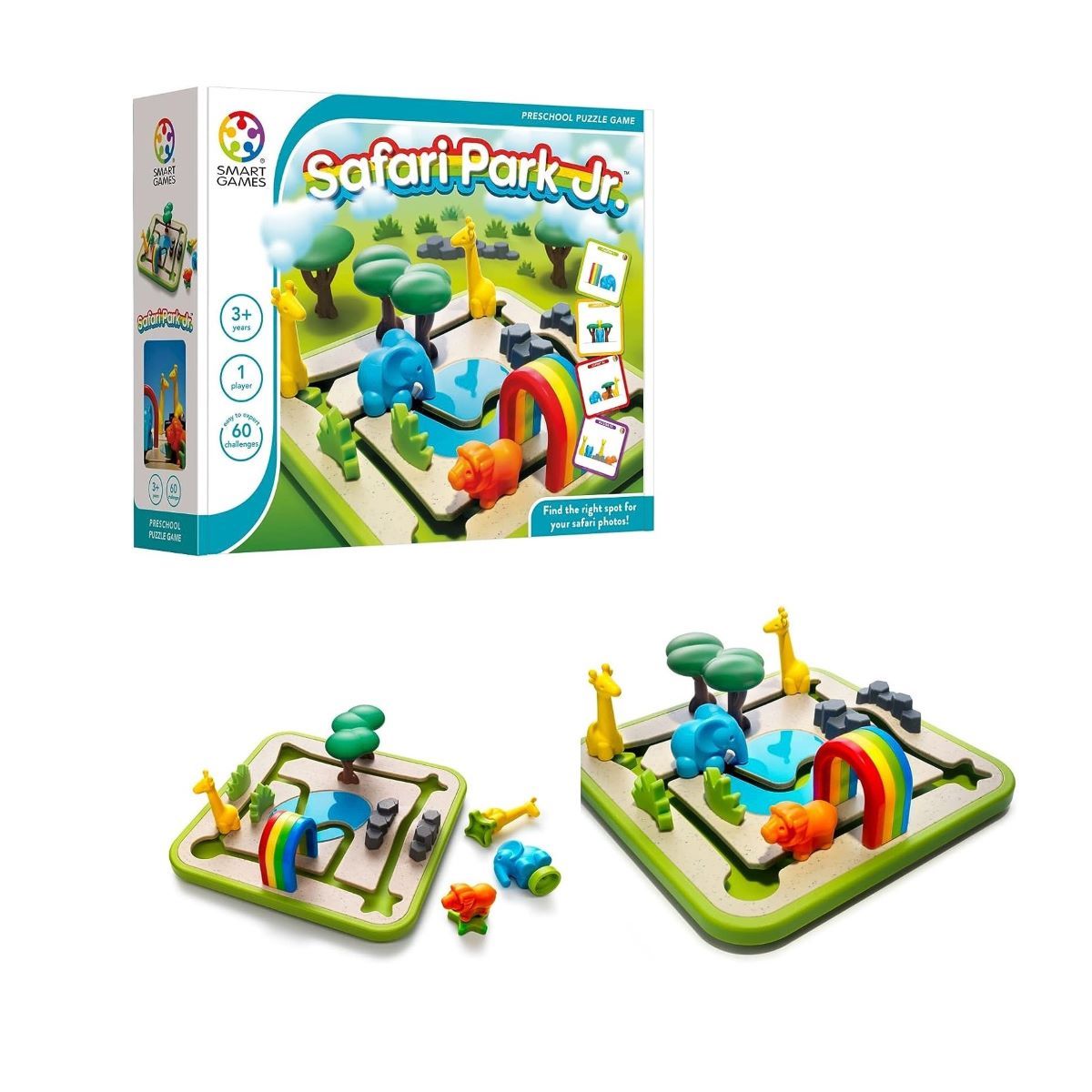 Juego De Mesa Safari Park Jr Smart Games