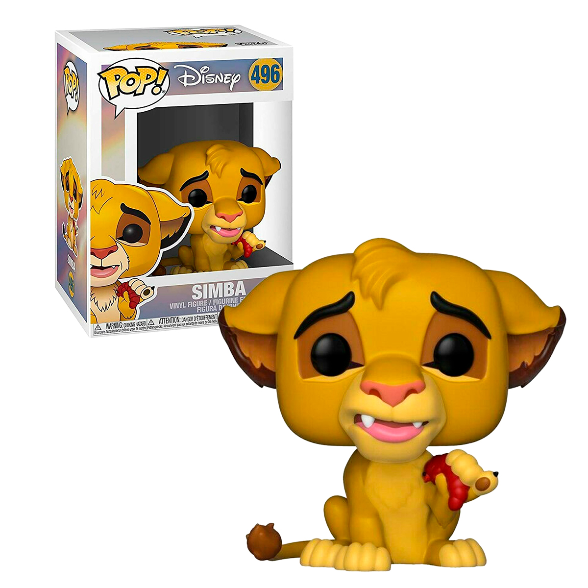 Funko Pop Simba #496 El Rey Leon Clasico Disney Figura Original