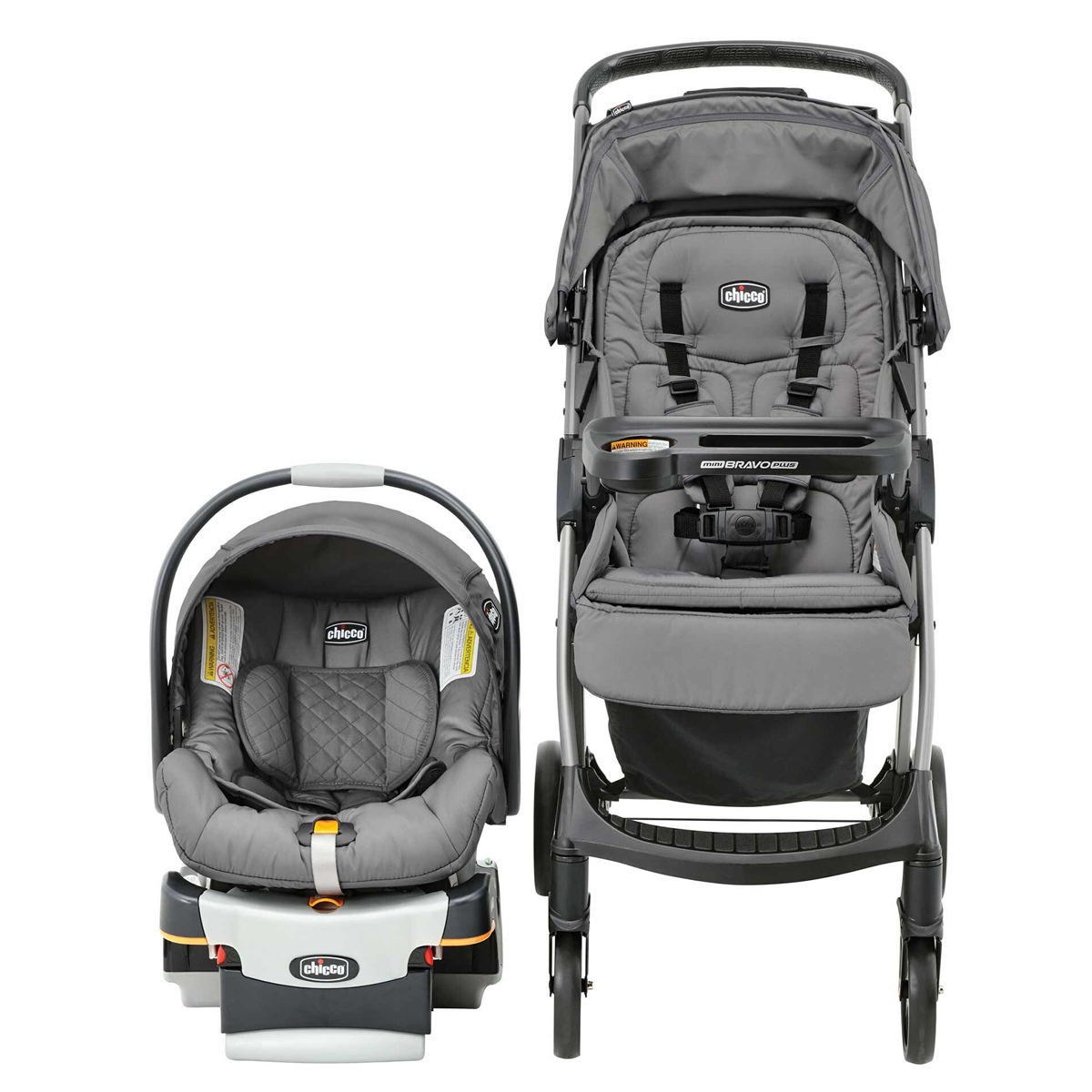 Carriola Mini Bravo Plus Travel System Chicco Slate