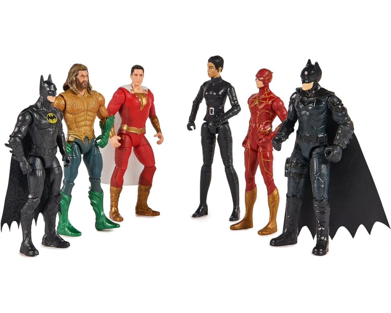 DC Comics 6 emblemáticas Figuras de acción de superhéroes