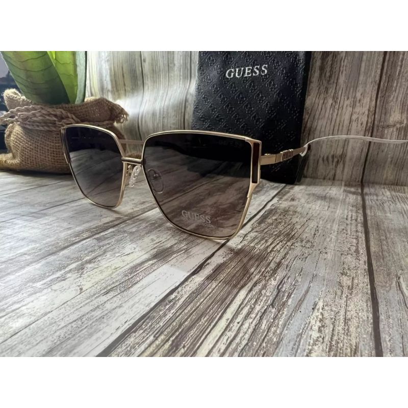 Gafas Guess De Sol Cuadradas Ovaladas De Metal