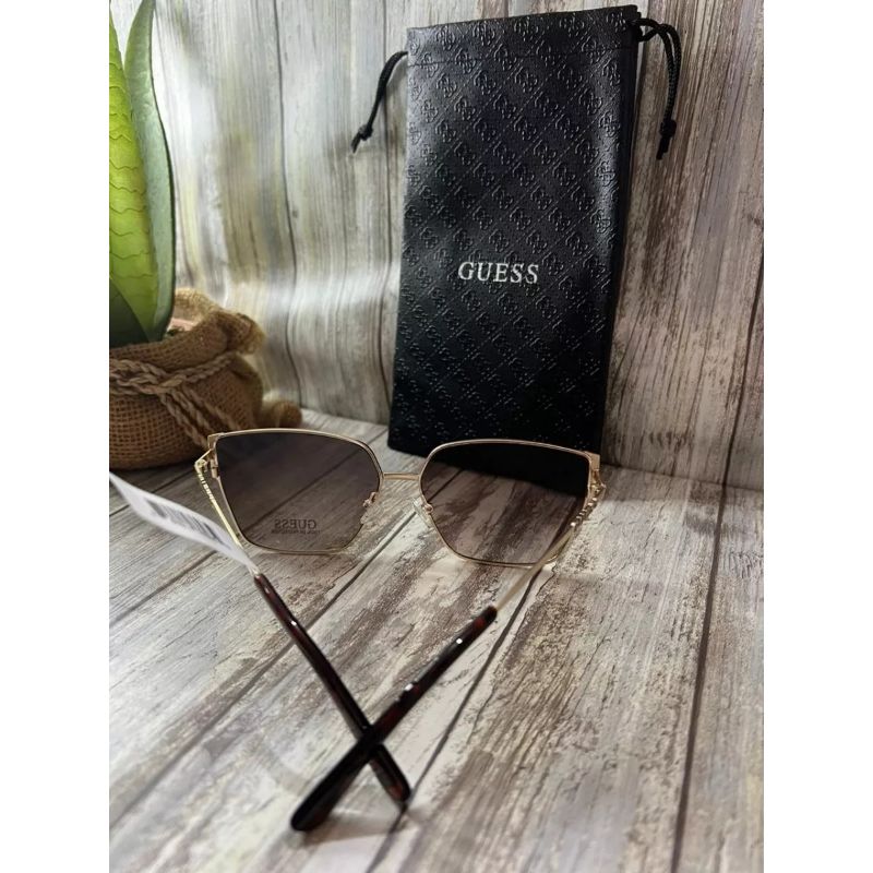 Gafas Guess De Sol Cuadradas Ovaladas De Metal