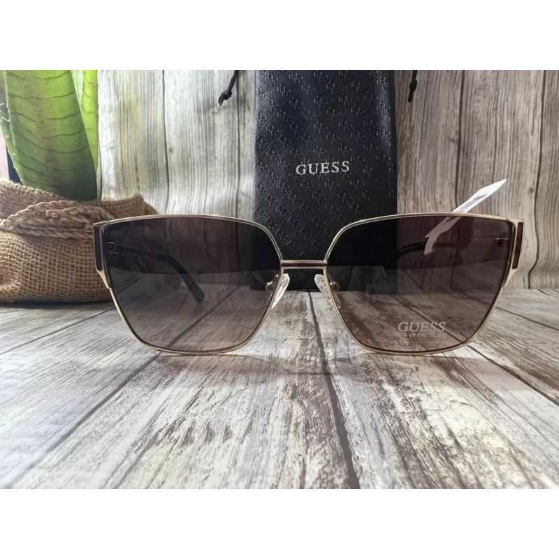 Gafas Guess De Sol Cuadradas Ovaladas De Metal