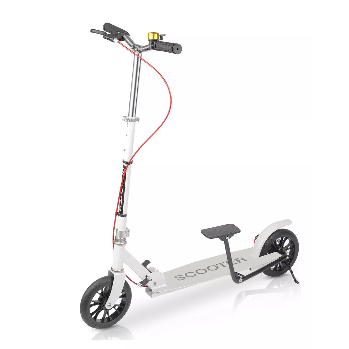 Patinetes De Pedaleo Asistido Para Jóvenes Y Adultos Blanco