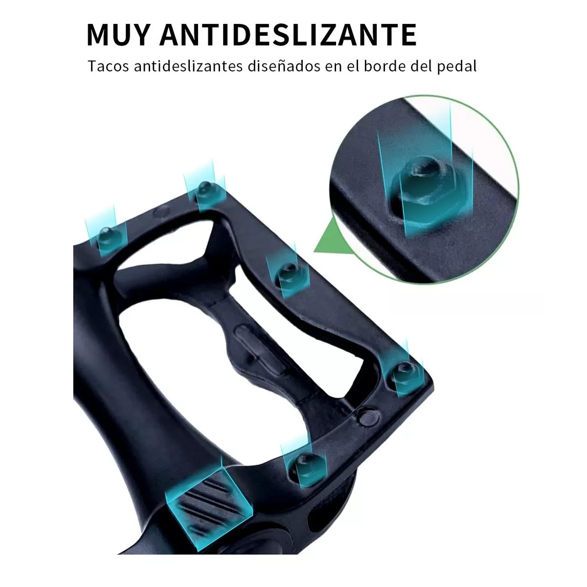 Pedales Para Bicicleta Antideslizante Carretera Aluminio Mtb