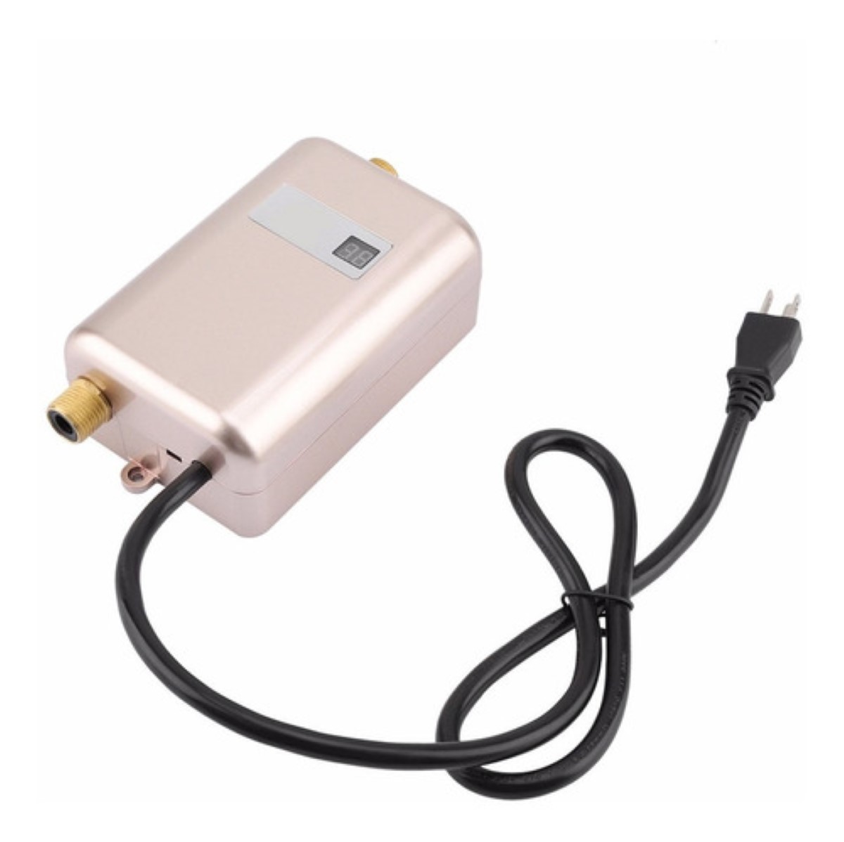 Calentador De Agua Pequeño Y Eléctrico 110v 3000w Sin Tanque Rosa