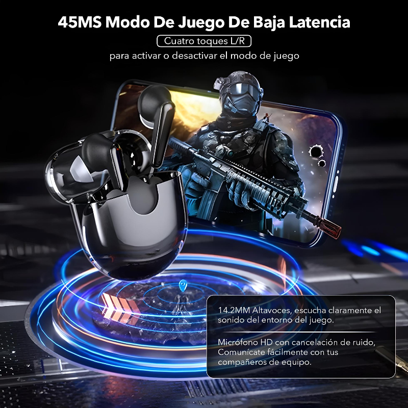 Audífonos Inalámbricos Tws In-ear Bluetooth Gamer Auriculare