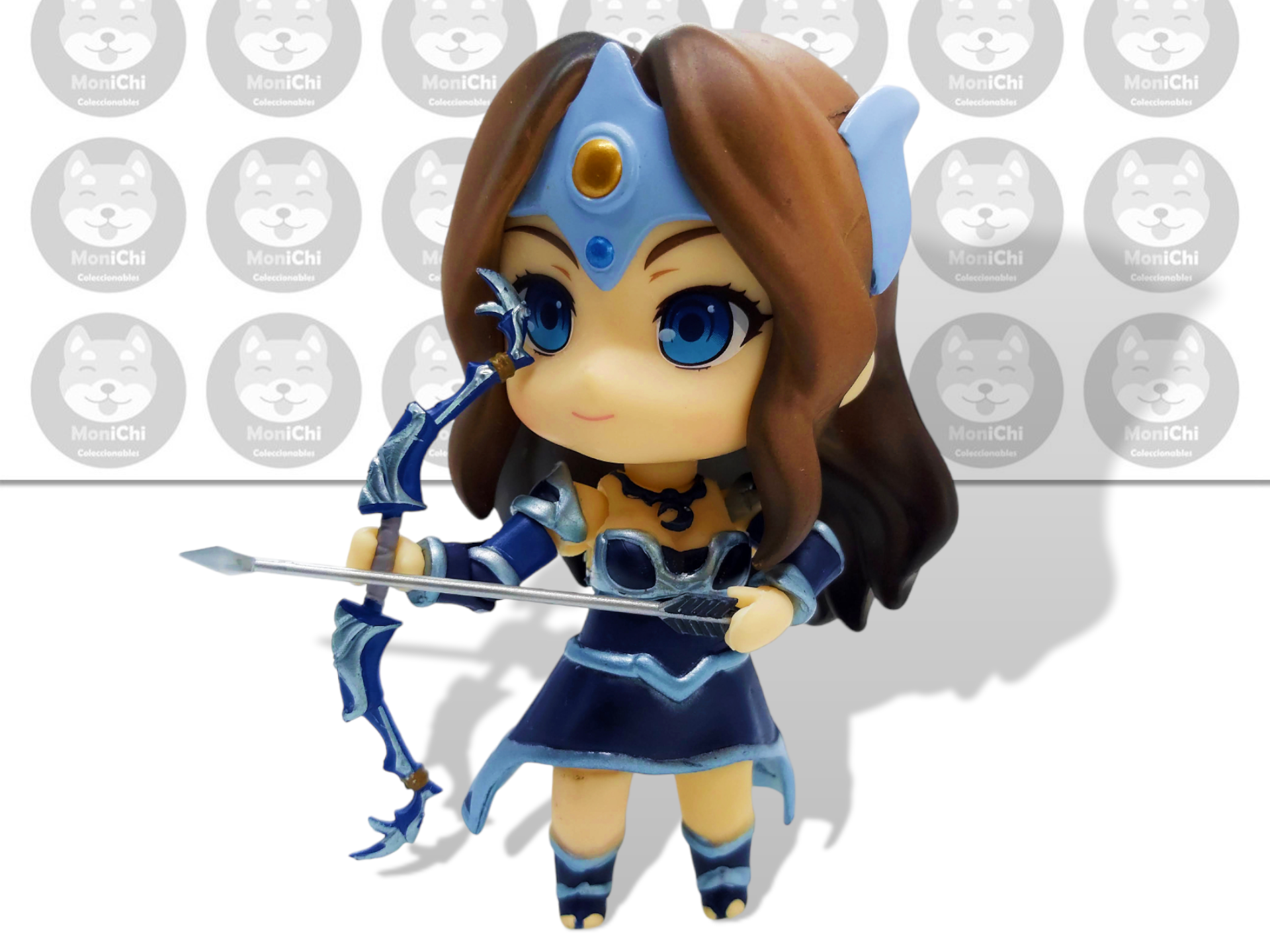 Mirana 614 Dota 2 Moon Figma Nendoroid Figura Juego Muñeco