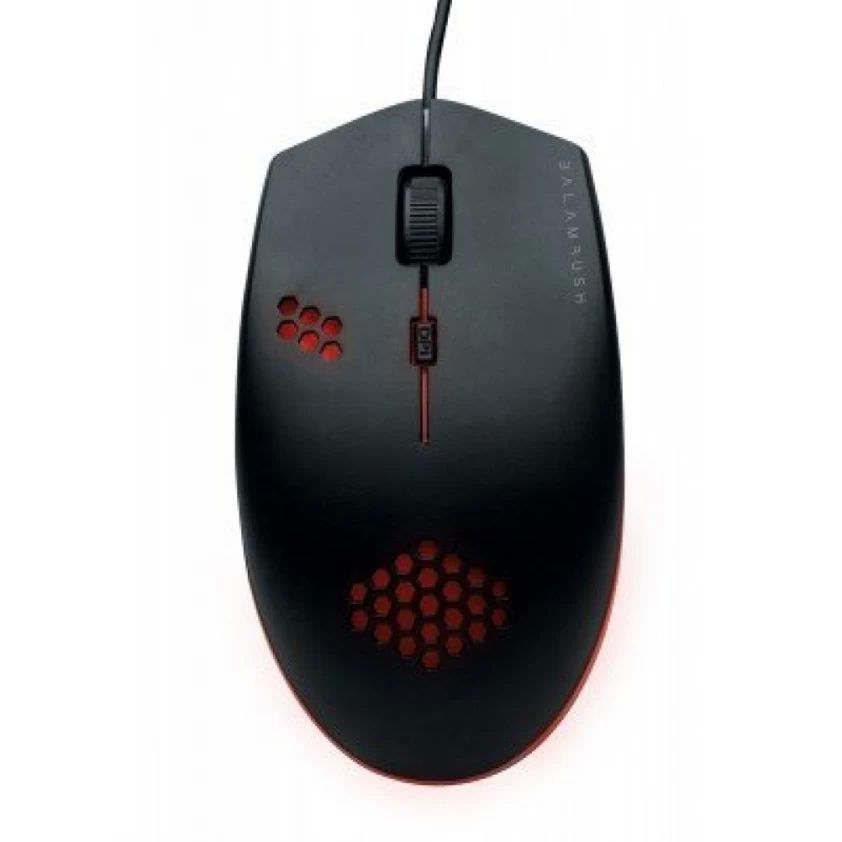 Mouse Gamer Iron Gm310 1601 Dpi Led Usb 3 Niveles 3 Botones Negro