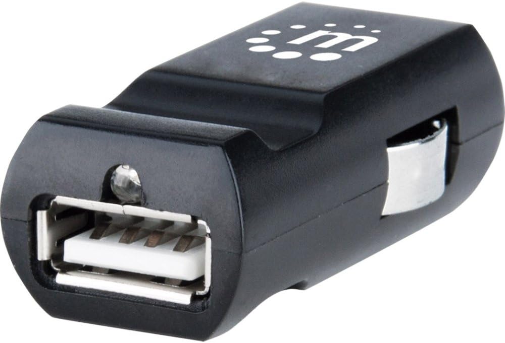 Cargador Usb Para Auto Para Celular O Tablet, Manhattan 101714