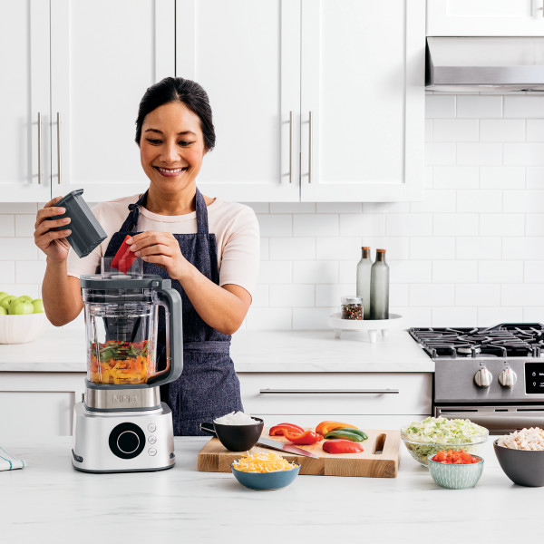 Sistema de cocina Ninja SS400 licuadora extractor 2 vasos