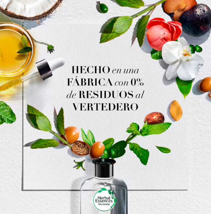 Shampoo Herbal Essences 673188 con Romero y Hierbas 865 ml