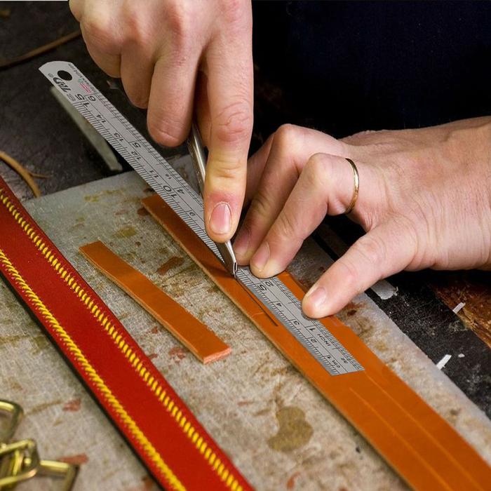 Reglas Metálicas Acero Inoxidable MXRLX-005-4 5 Pzs 15cm Acero Inoxidable Gris, RulexPro15