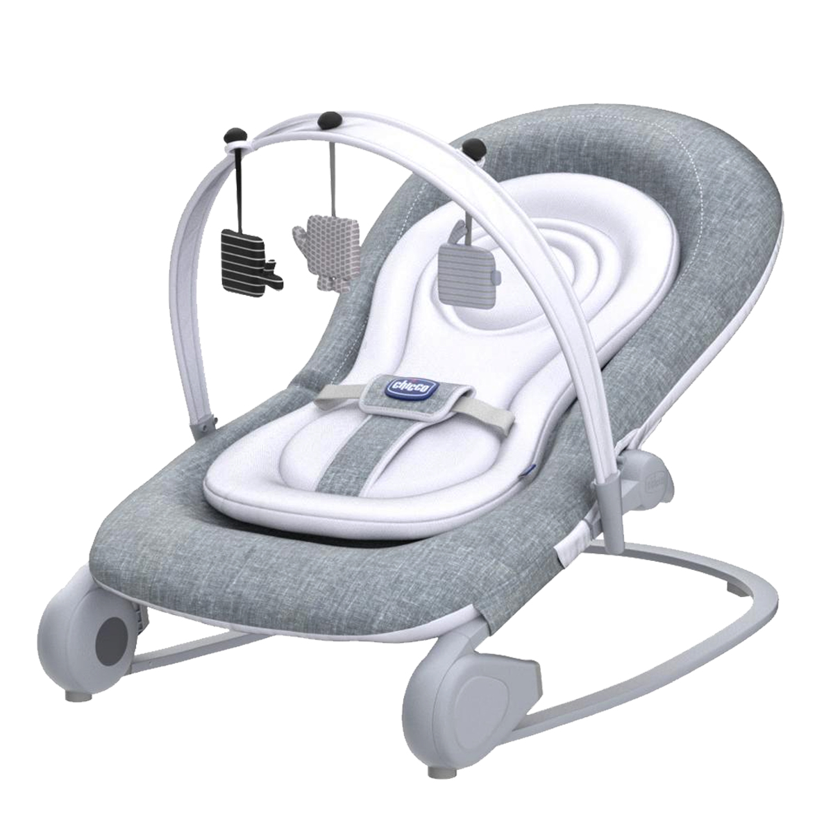 Bouncer Silla Mecedora Chicco Hoopla Titanium Gris