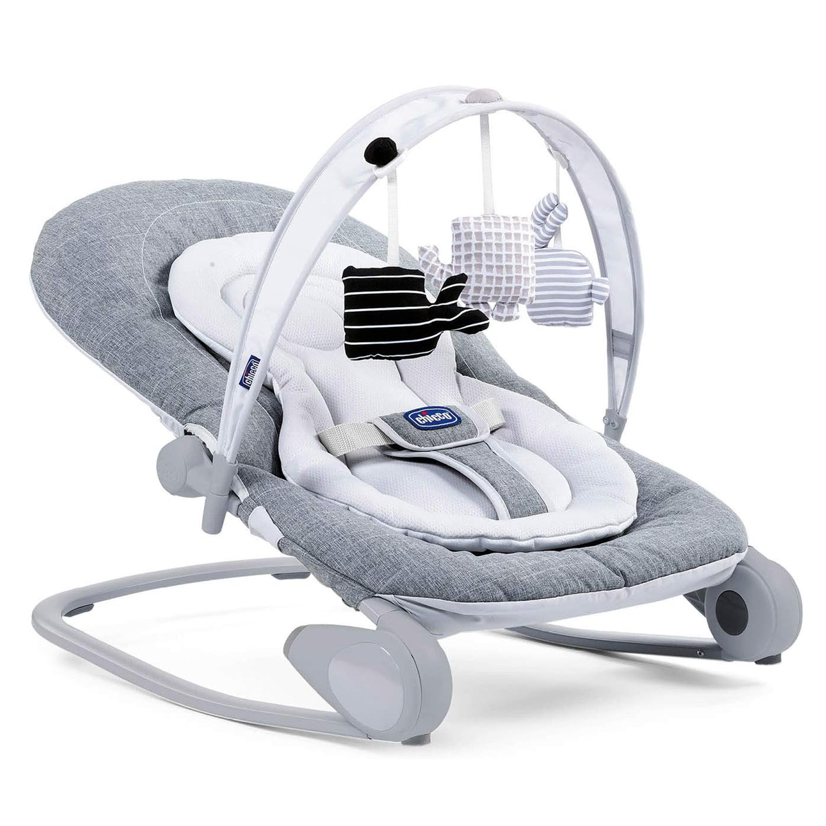 Bouncer Silla Mecedora Chicco Hoopla Titanium Gris