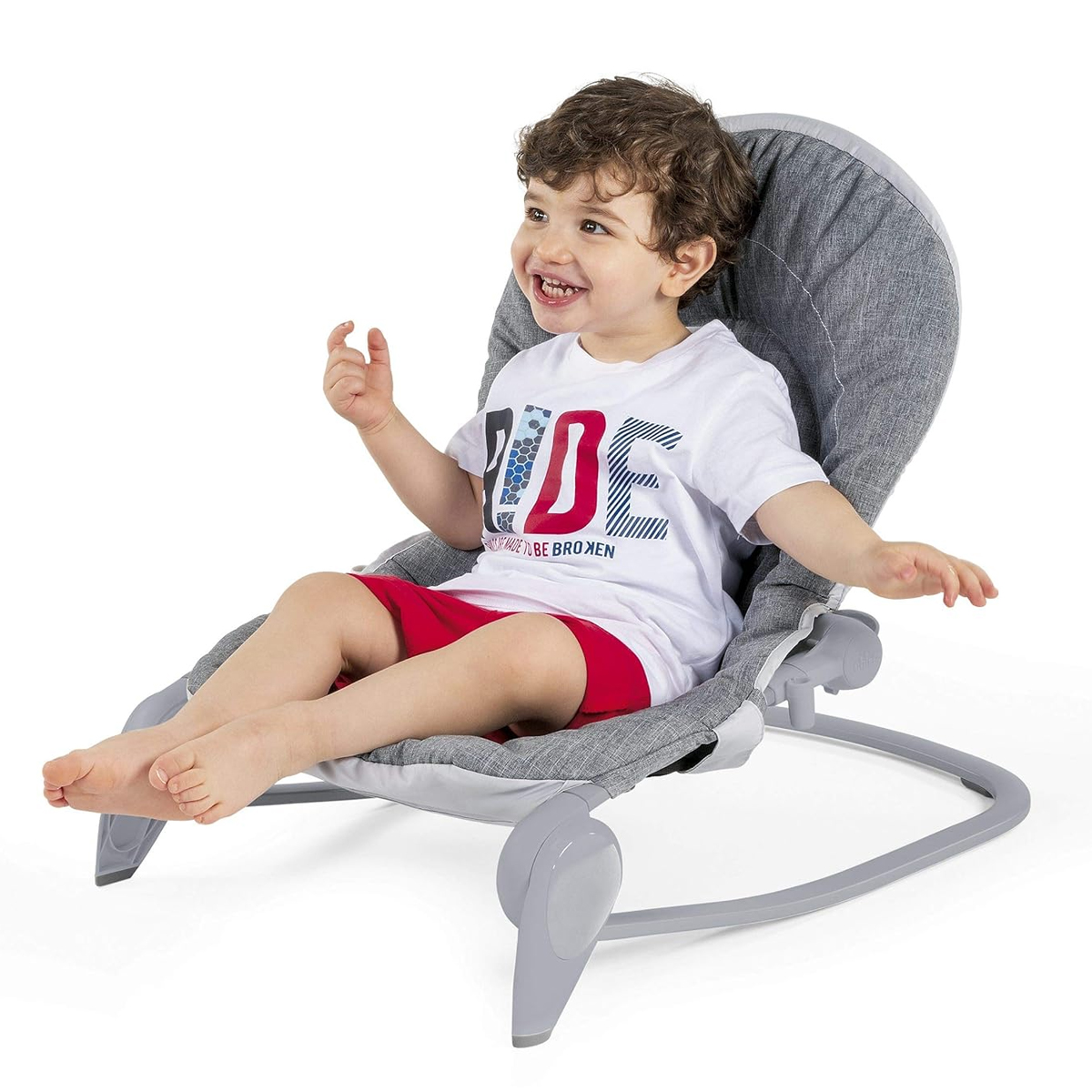 Bouncer Silla Mecedora Chicco Hoopla Titanium Gris