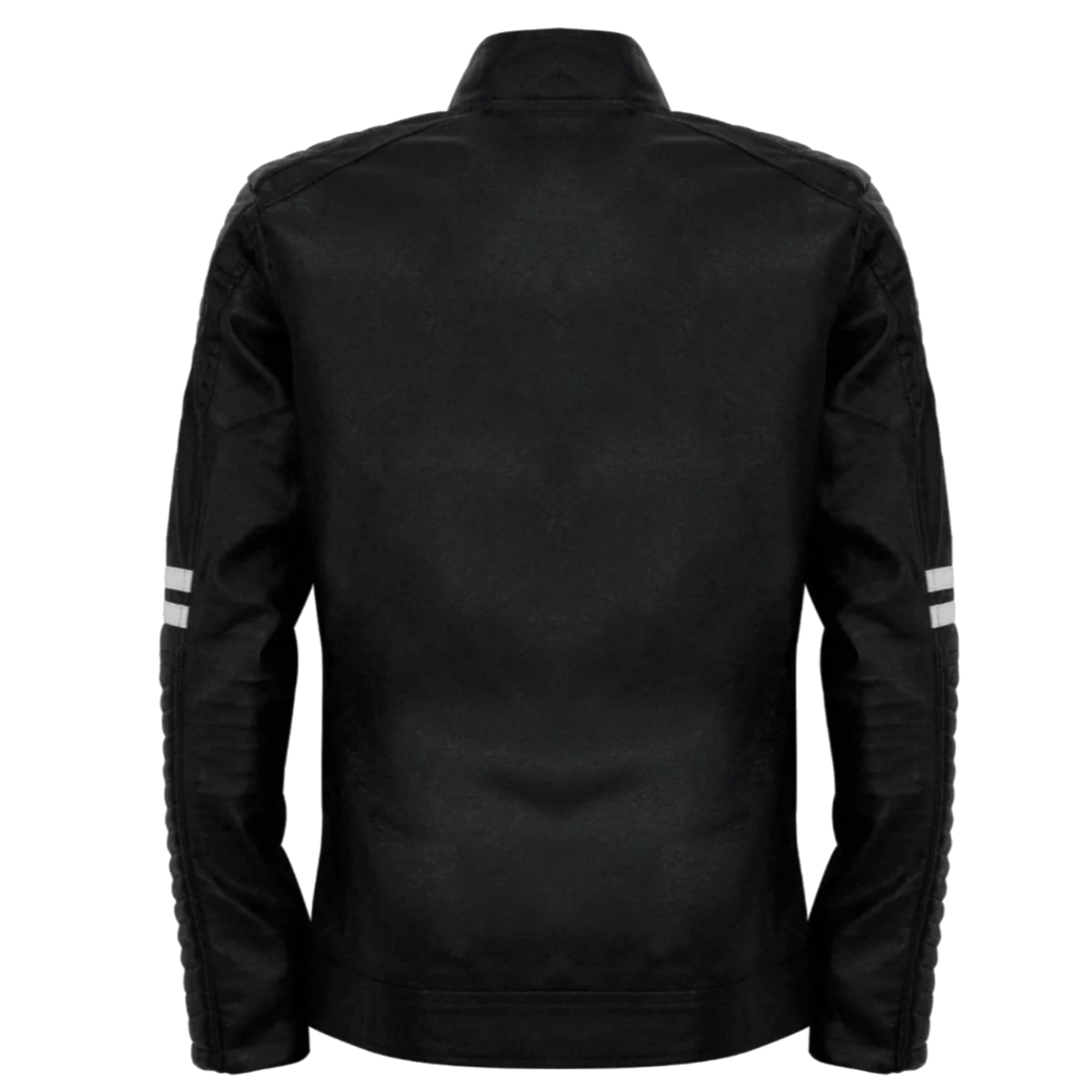 Chamarra para hombre tipo piel estilo biker