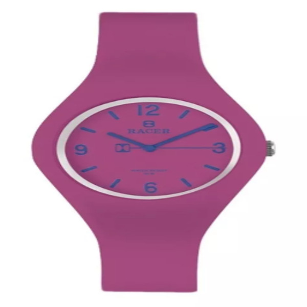 Reloj Racer E500 Tipo Silicona Rosa