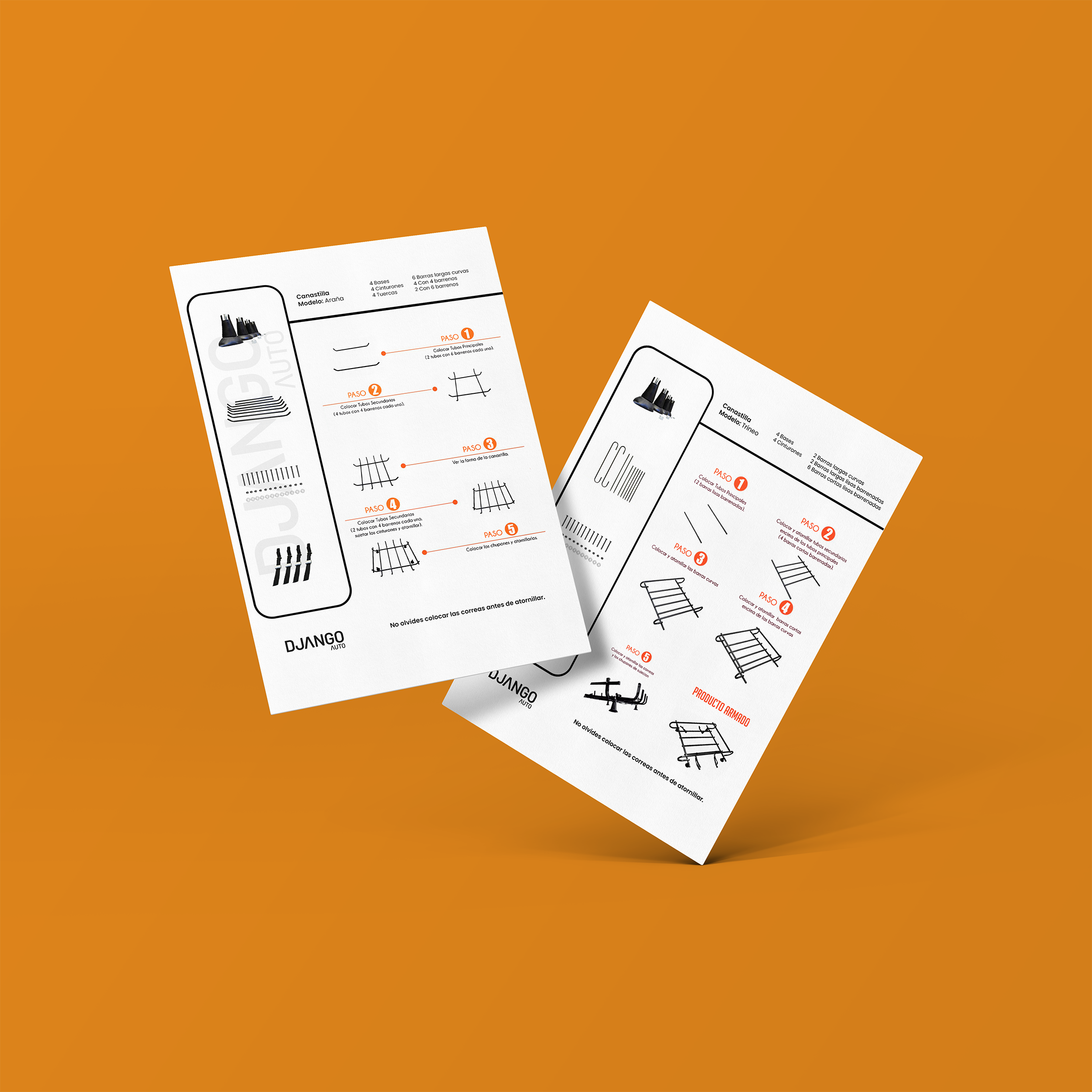 Canastilla Portaequipaje Trineo UNIVERSAL 4 PUERTAS AUTO / CAMIONETA