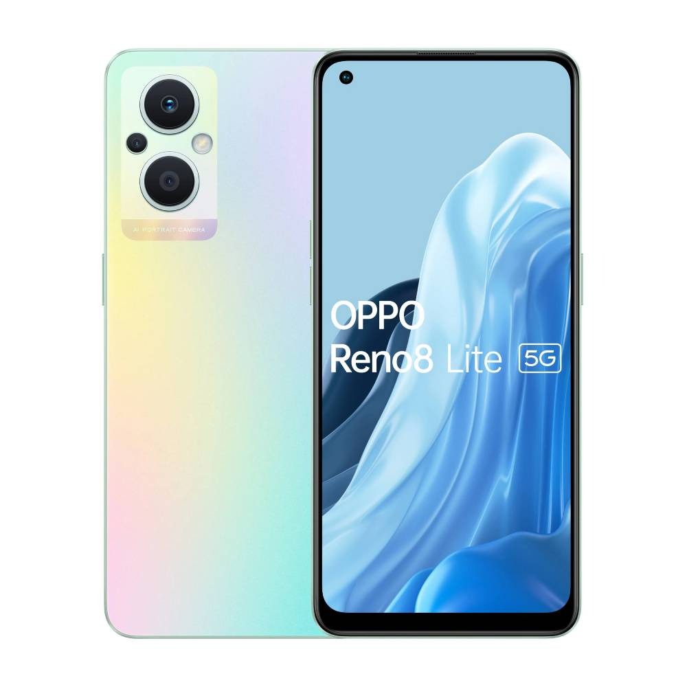 Celular Oppo Reno 8 Lite 6 8GB 128GB Arcoiris Desbloqueado