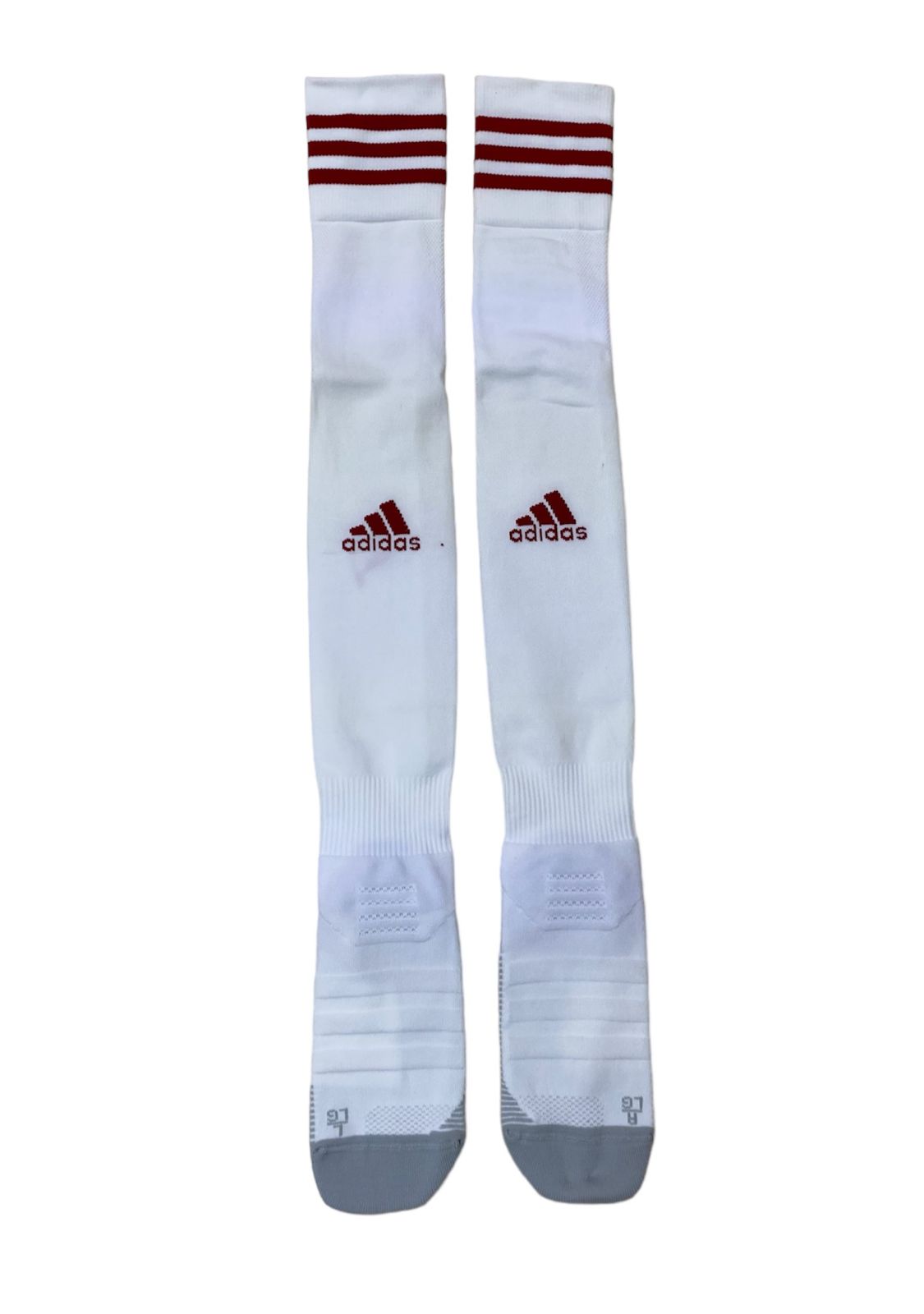 Calcetas Adidas Unisex Adisock Futbol Blanco X10313