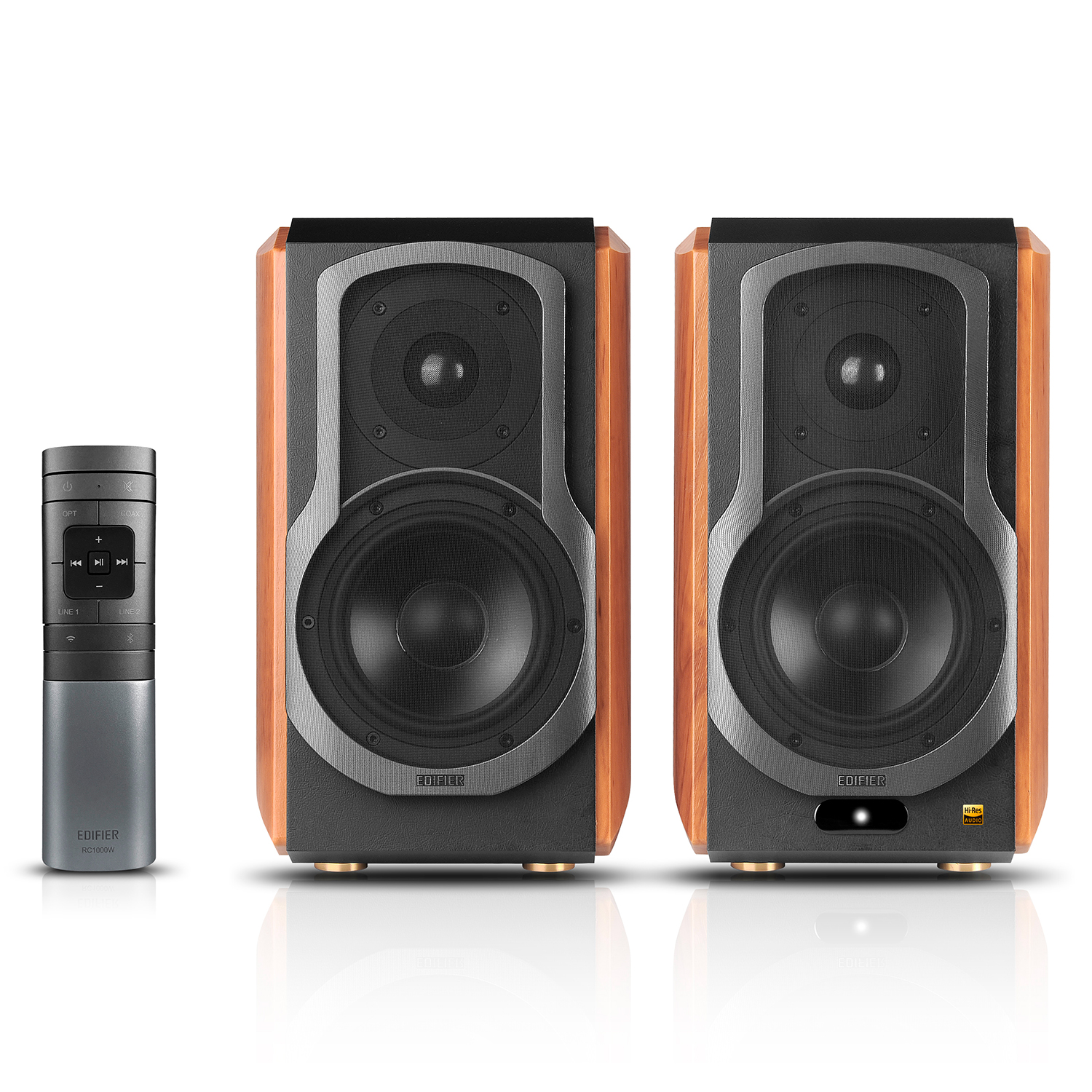 Bocinas Bluetooth Hi-Fi Edifier S1000W color Café